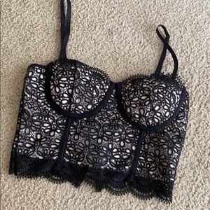 corset crop top